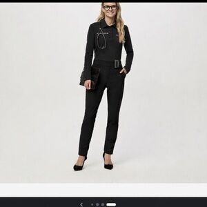 FIGS Pro Tall Skinny Scrub Trouser 2.0 Women's Black Medium Tall TW23WW2005T